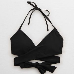 AERIE WRAP BIKINI TOP